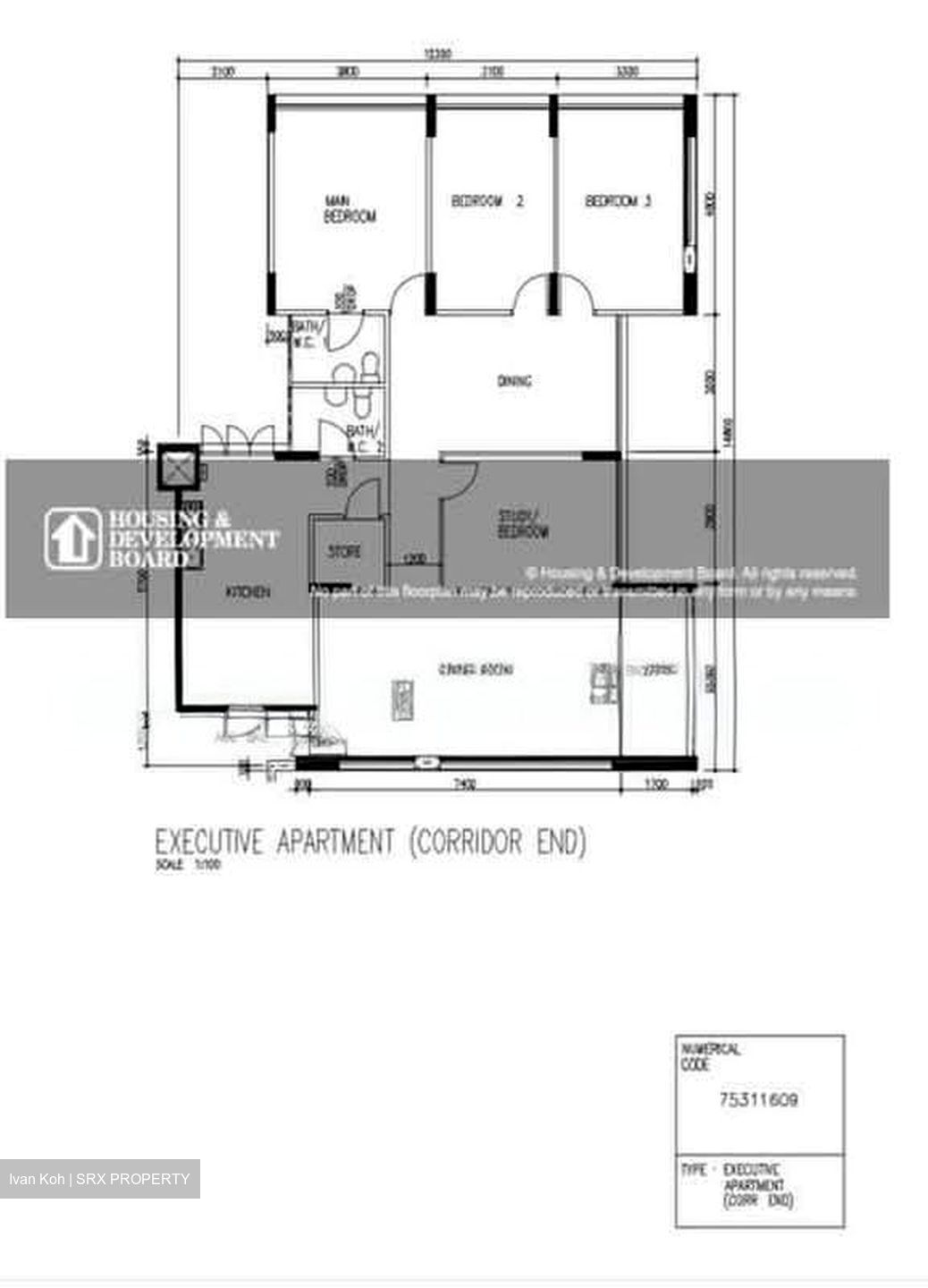 Blk 826 Yishun Street 81 (Yishun), HDB Executive #594109091
